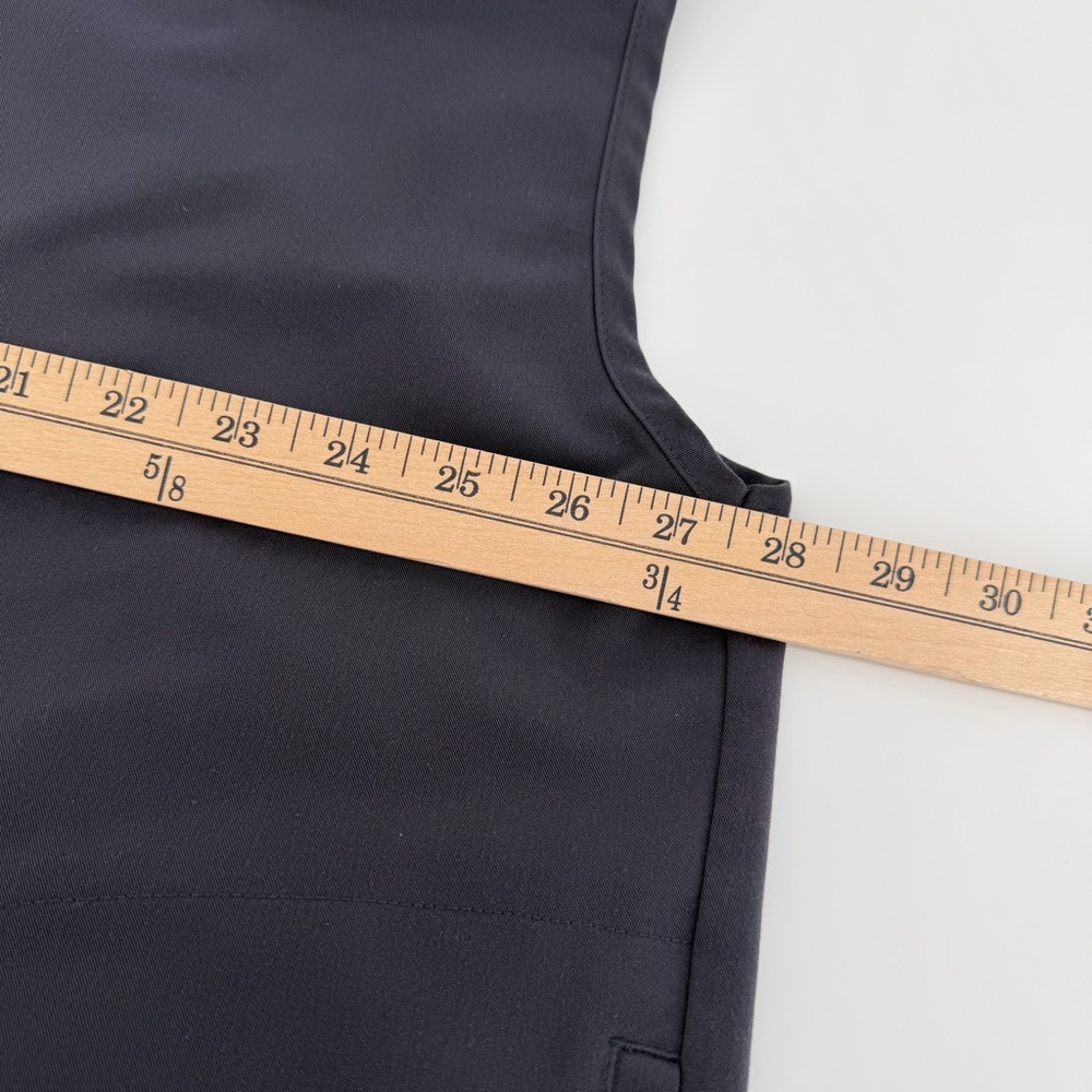 FIGS Rafaela Oversized Scrub Top 2X “Charcoal” PO 1873 Mandarin Collar FIONx - Picture 6 of 7